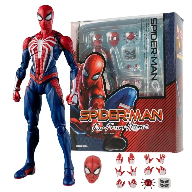 

PS4 Фигурки Человека-Паука Обновление Костюм PS4 Game Edition Горячие игрушки Кукла Мстители для мальчиков Подарок