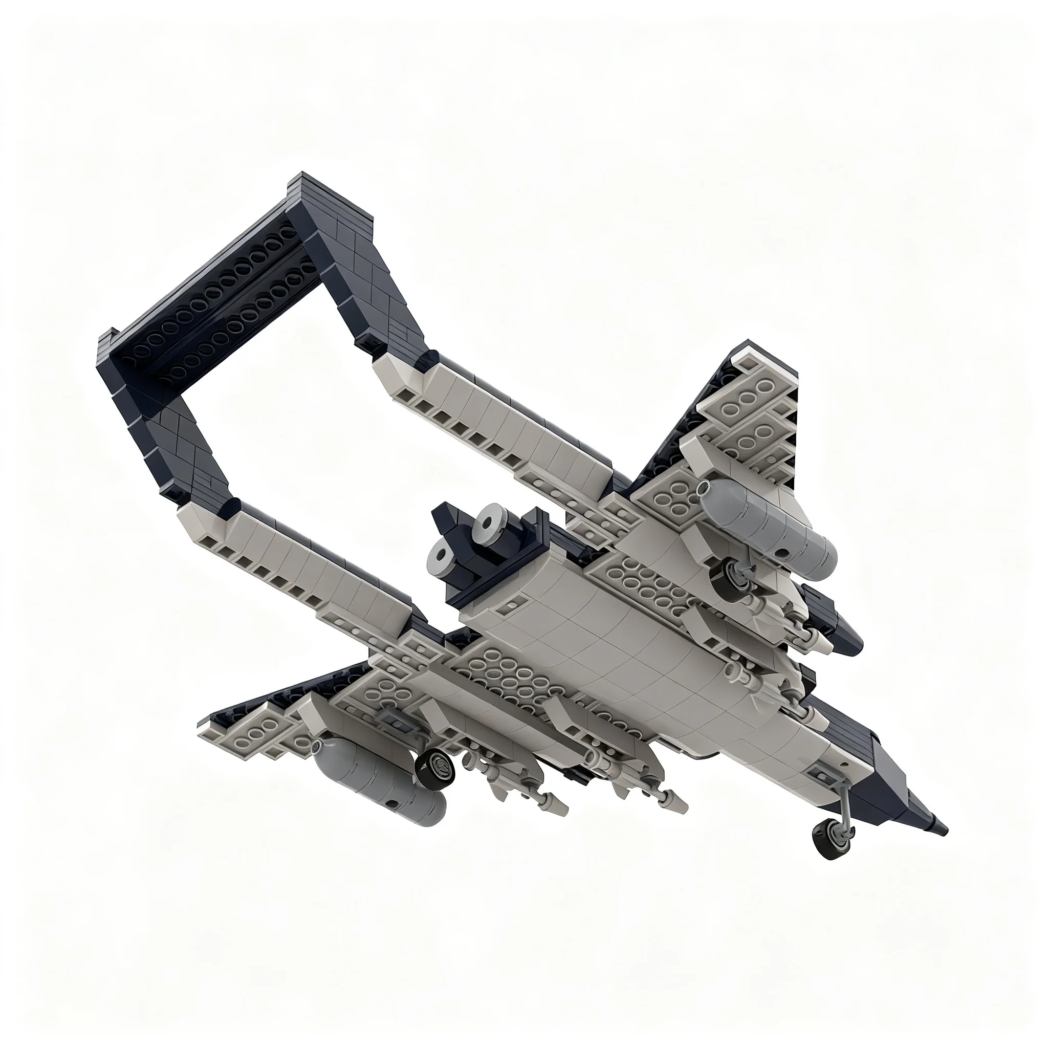 478pcs MOC De Havilland DH.110 Sea Vixen Creator Creator Expert Model Building Blocks Toy Construction Christmas Gifts Assemble