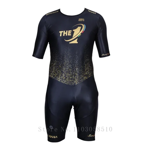 Imagen 2 del producto SR patinaje pro ropa equipo skate dump racing Skinsuit velocidad patín en línea skinsuit patinaje rápido triatlón ciclismo