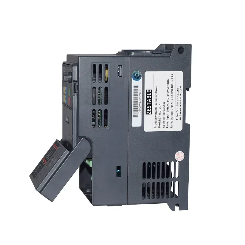 VFD ES-280T 380V 0.75KW Frequency Inverter 3PH 440V Output Frequency Converter Variable Motor Speed Drive RS485