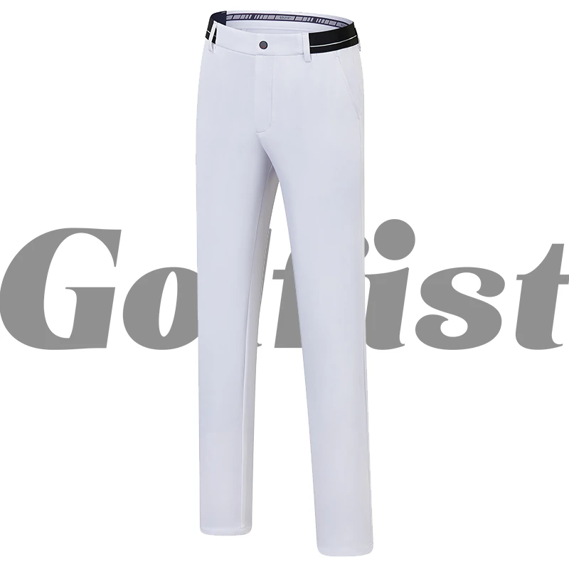 Golfist Golf Men\'s Spring Summer Pants Breathable Quick-drying Stretch Slim Fit Trousers Men Golf Clothing Men\'s Causal Pants