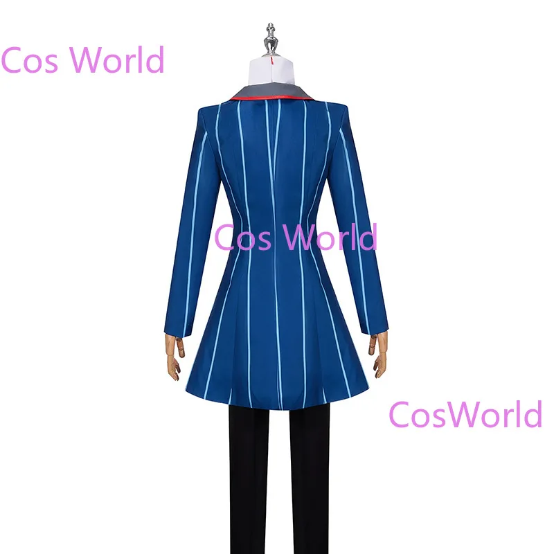 Costume de Cosplay de l'Animé Hazbin Tyx pour Homme, Vêtements Effrayants Imbibés de Démon, Uniforme en Vcedar pour Hôtel, ixd'Halloween