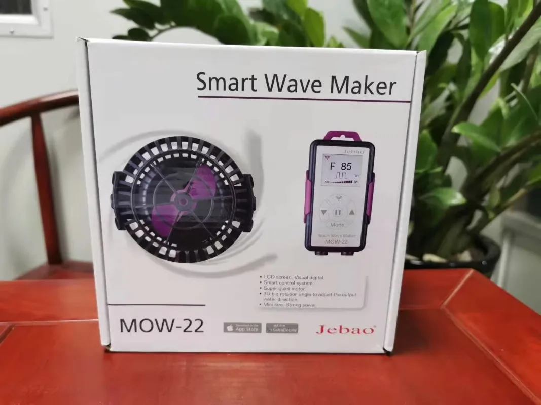 Jebao Smart Wave Maker Pump WiFi APP Controller LCD Display MLW MOW Aquarium Flow Pumps for Fish Tank Marine Reef Plastic