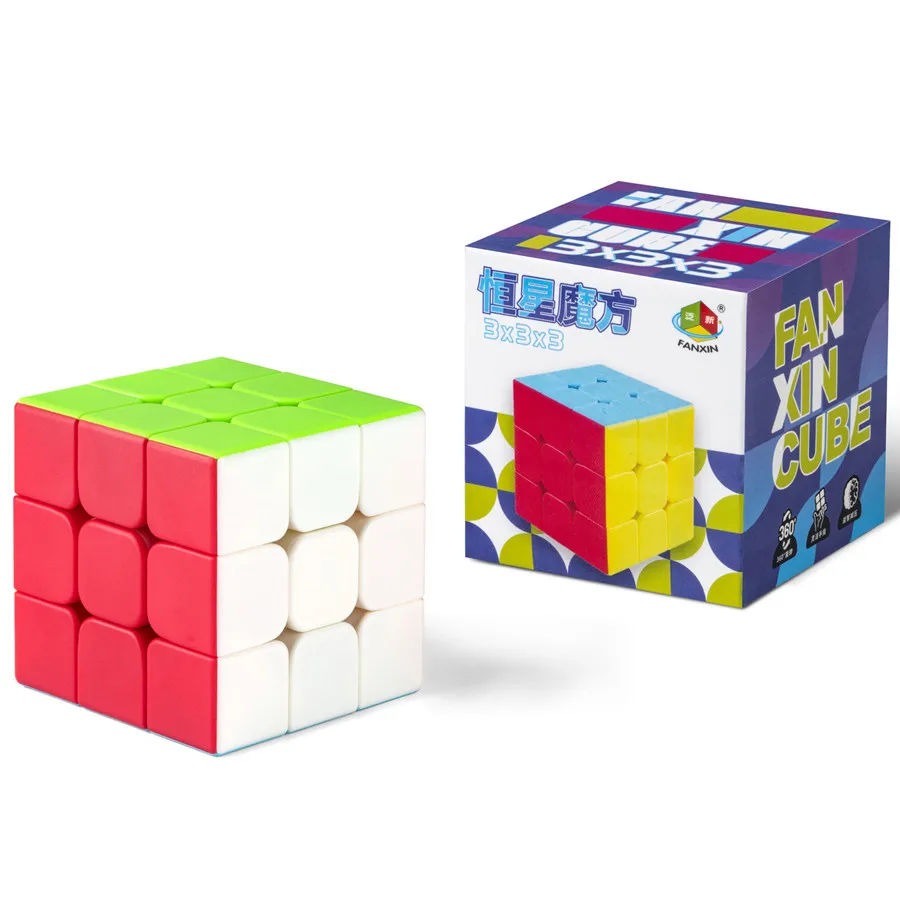 2X2 3X3 4X4 5X5 Stickerloze Magische Kubus/2X2 3X3 4X4 5X5 Koolstofvezel Magische Kubus
