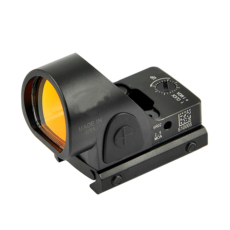 Mini  SRO Red Dot Sight Pistol Mos Glock Collimator MRO Tactical Optics Shortgun Riflescope Fit 20mm Rail Mount Airsoft