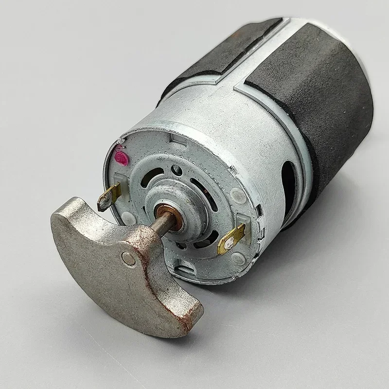 DC 5V 6V 7.4V Mini 36mm RS-555 Strong Vibration Motor Dual Vibrating Vibrator Head Front Ball Bearing DIY Hobby Toy Massager