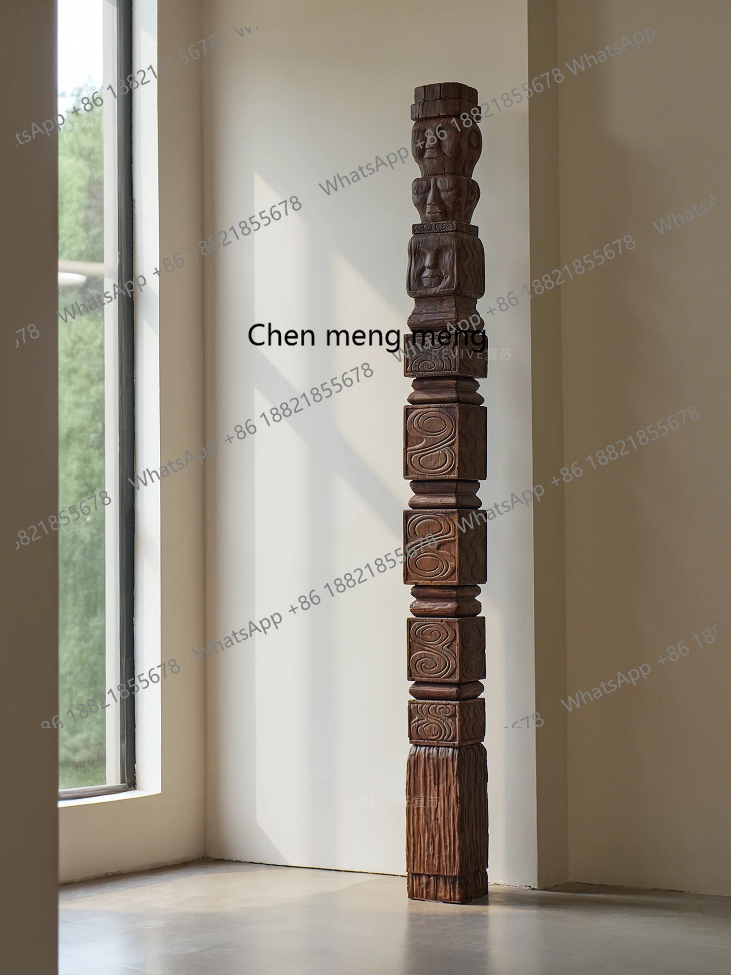 

Medieval style decorative column Indian column Clothing store Cafe, nostalgic style space landscaping column