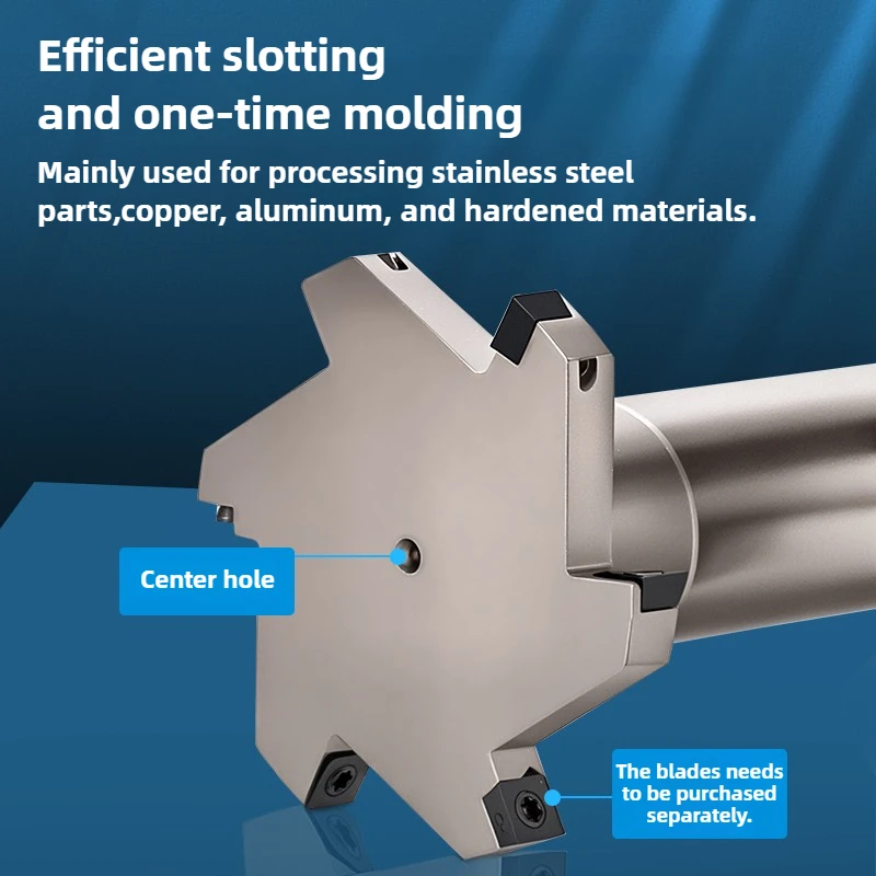 KD CNC HTS T-groef frees Staaf HTS T-sleuf driezijdige freesbalk T-vormige frees schacht Sleufbreedte 10 mm