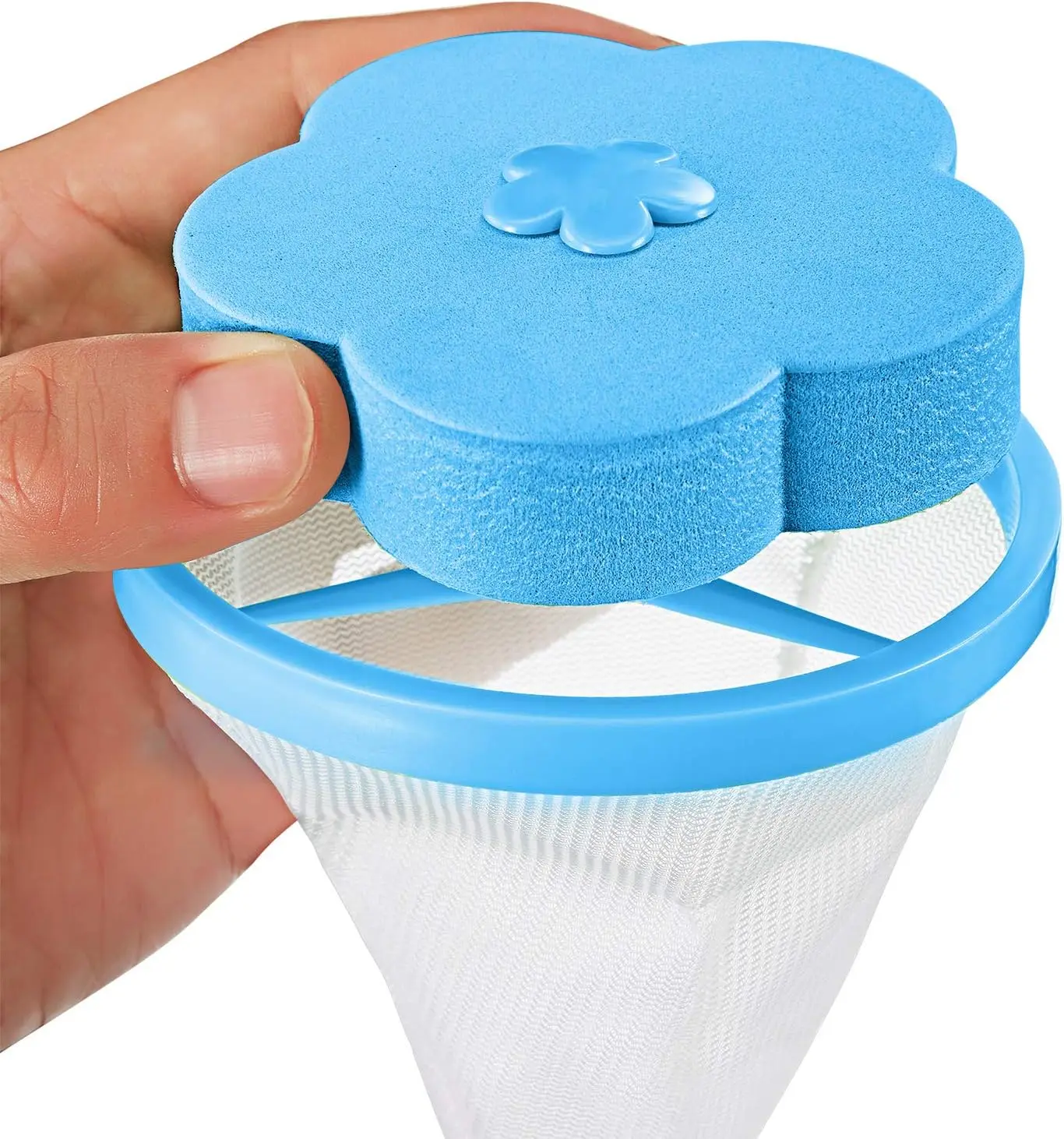 1 PC เครื่องซักผ้า Lint Catcher,เครื่องซักผ้าในครัวเรือน Lint ถุงตาข่าย,Pet Hair Remover,ผมกรองสุทธิ