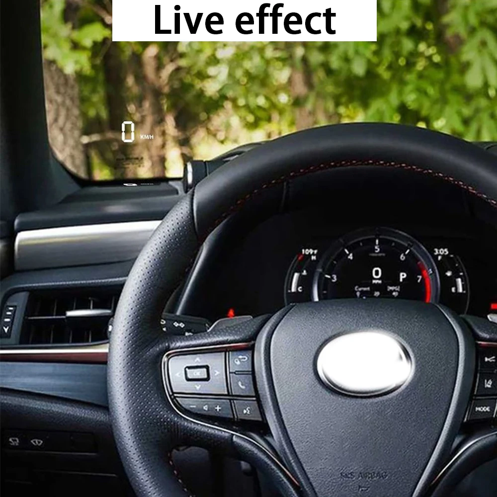 ZJCGO Car HUD Head Up Display Speedometer Projector Electronic Accessories for Lexus ES ES200 ES250 ES300h ES350 XZ10 2019~2023