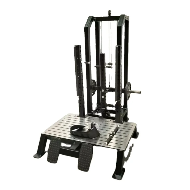 Professional Fitness Training Gym Fitness & Body Building Squat Machine Belt Squat Plate Loaded Sport Equipment