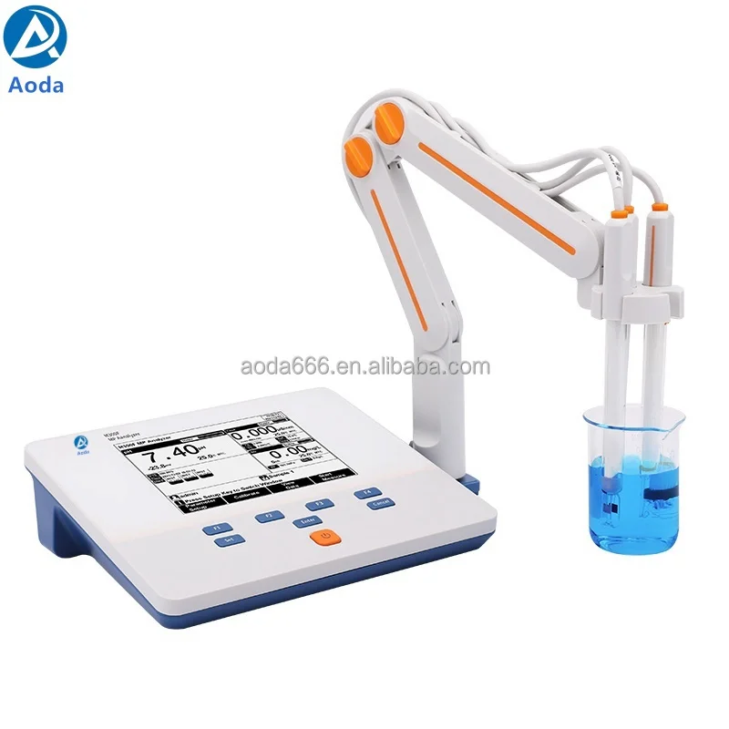 Aoda M300f pH Conductivity Ec TDS Salinity Dissolved Oxy=gen Test Multiparameter Water Ana=lyzer