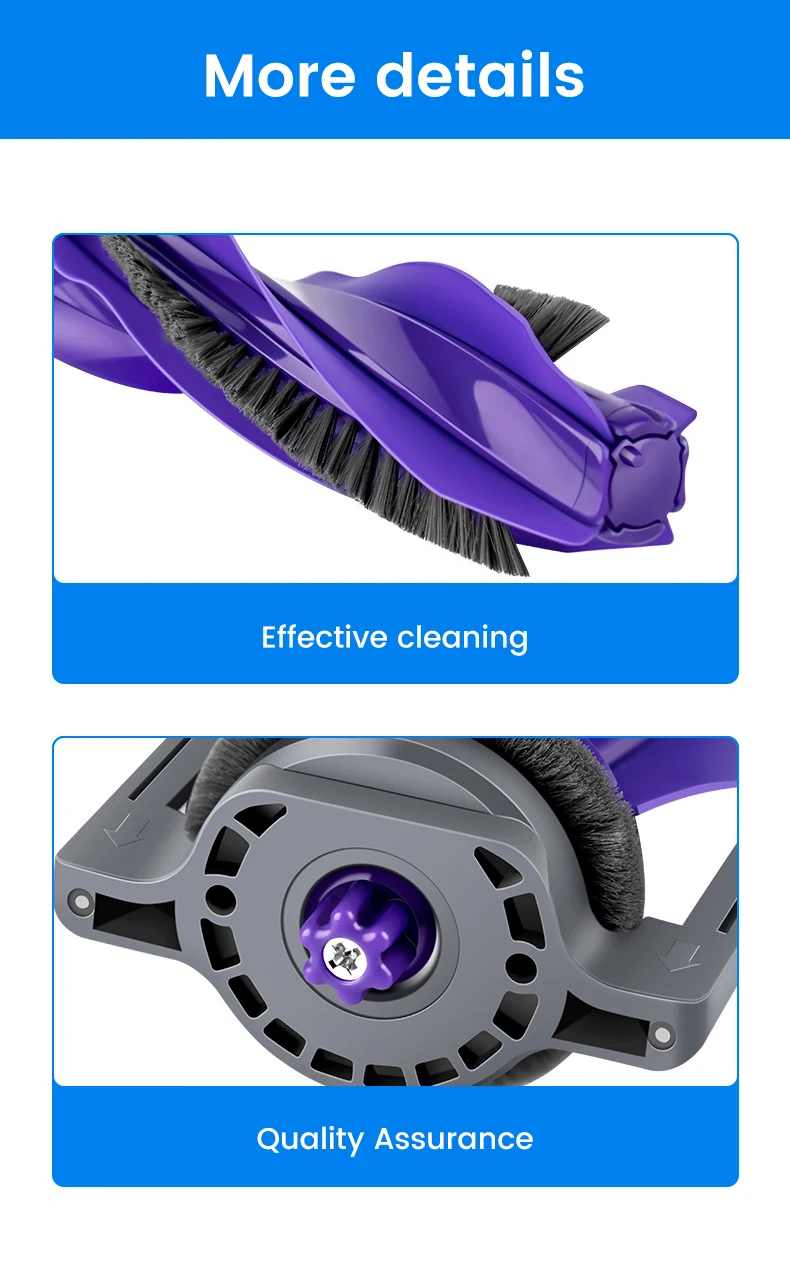 Para Narwal Robot de barrido J4 J4 Lite accesorios de cepillo de rodillo antibobinado consumibles de cepillo principal en Stock