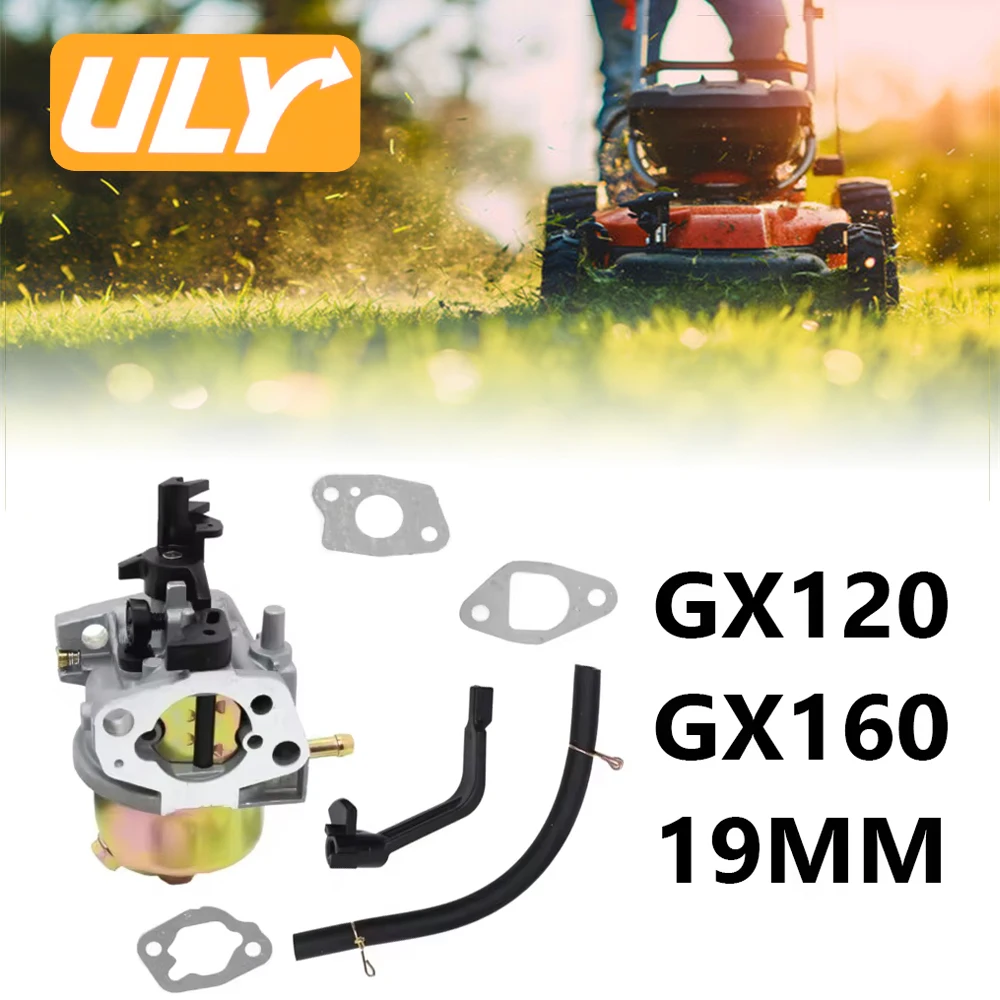

Карбюратор 168F GX120 GX160 19 мм для генератора Honda, замена 16100-ZJ1-813 16100-ZF6-V01, запчасти