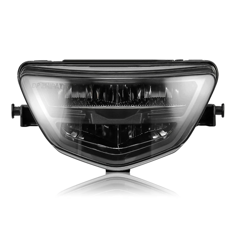 Motorcycle Headlight Fairing Headlight Cover For Yamaha Y125ZR Y125 ZR Motocross Headlight LED Mask 12V 35W Smoked Shell