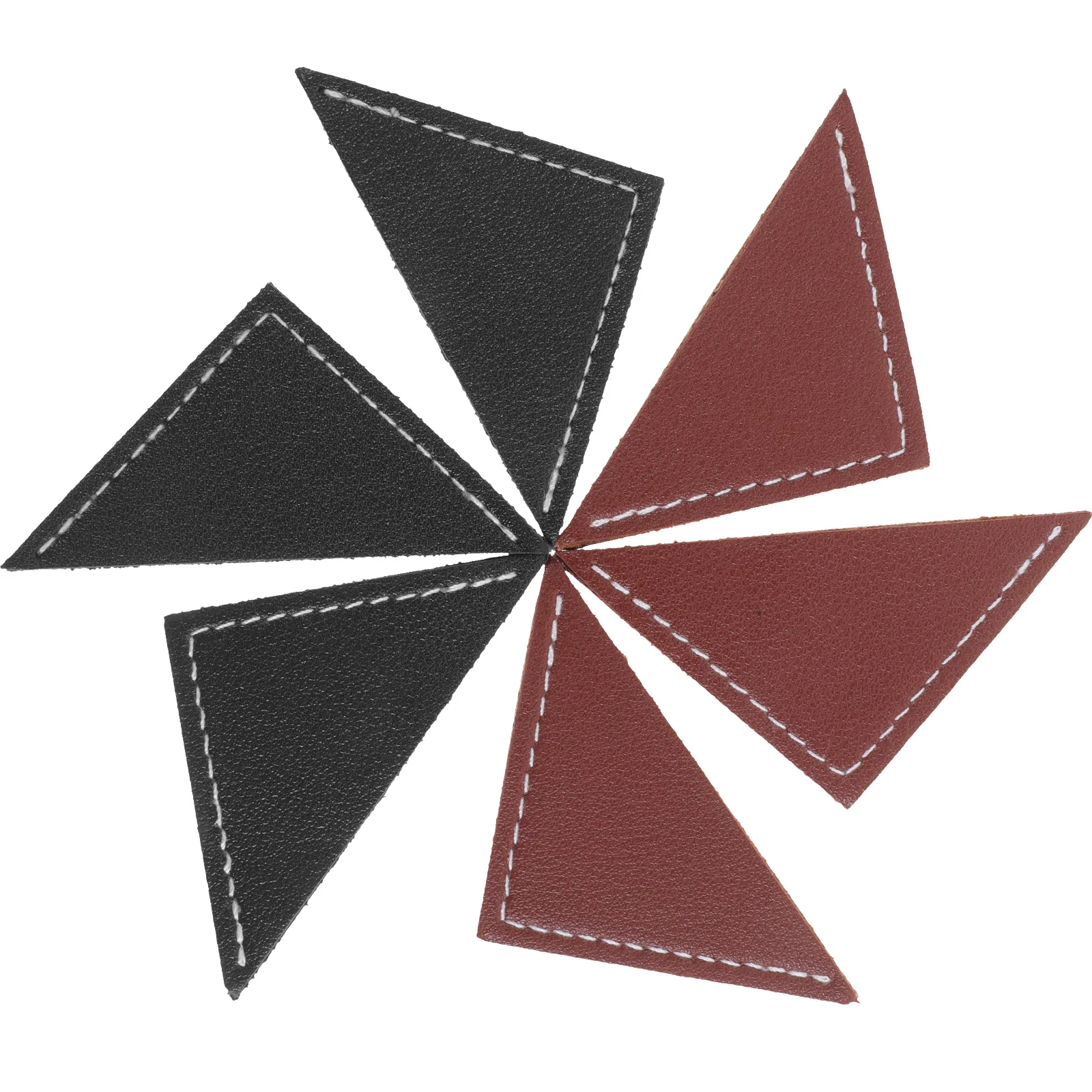 6pcs 빈티지 모양의 책갈피 보호 커버 수제 코너 책갈피 클립 여성을위한 경량 휴대용 책 페이지