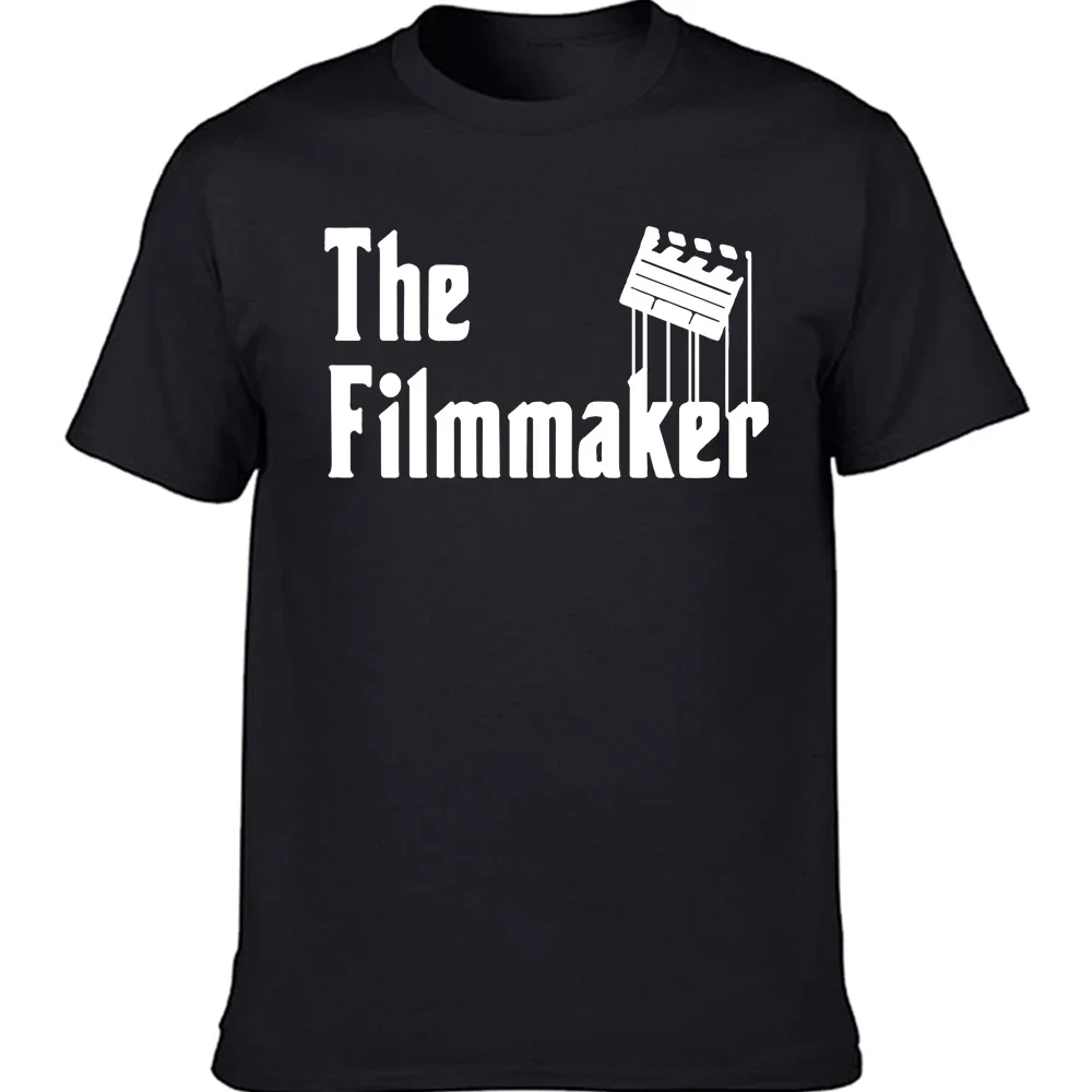 Novelty Awesome Filmmaker Film Director Editing Films T Shirts Streetwear Short Sleeve Birthday Gifts Summer Style T-shirt Men