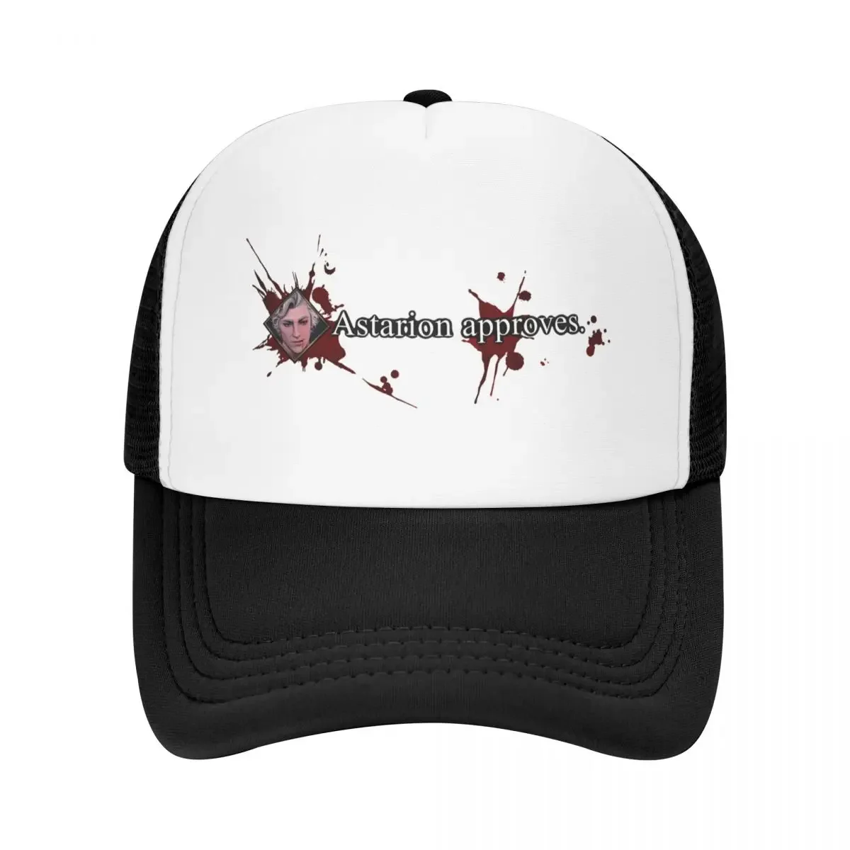 

Vampire Approval Red Baseball Cap Beach Bag Custom Streetwear Hats For Men Women's