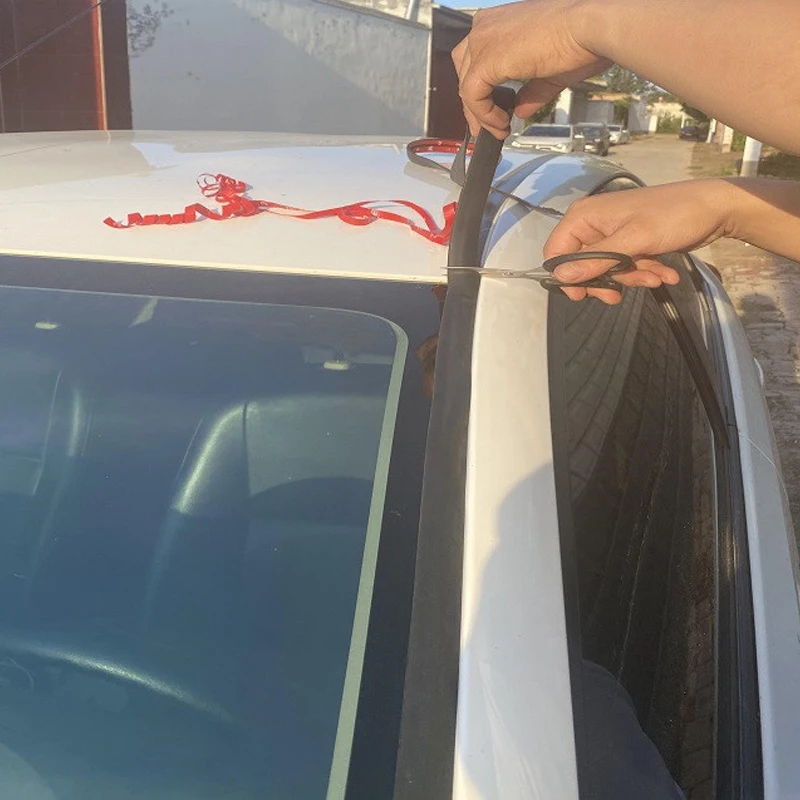 2Meter Gummi Auto Dichtung Streifen 14/19/27/30/35mm Auto Dach windschutzscheibe Dichtstoff Schutz Fenster Dichtung Streifen Schallschutz Band – Detail 19