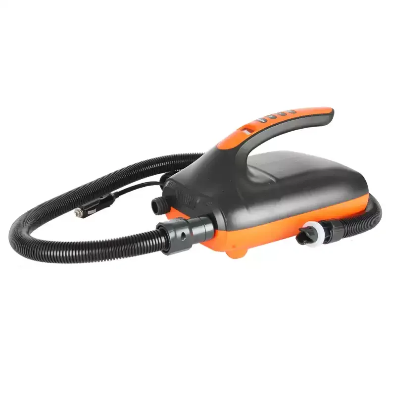 110W DC12V Rechargeable Electric Inflatable Pump, Portable Air Pump for Paddle Board Kayak Inflatable Boat