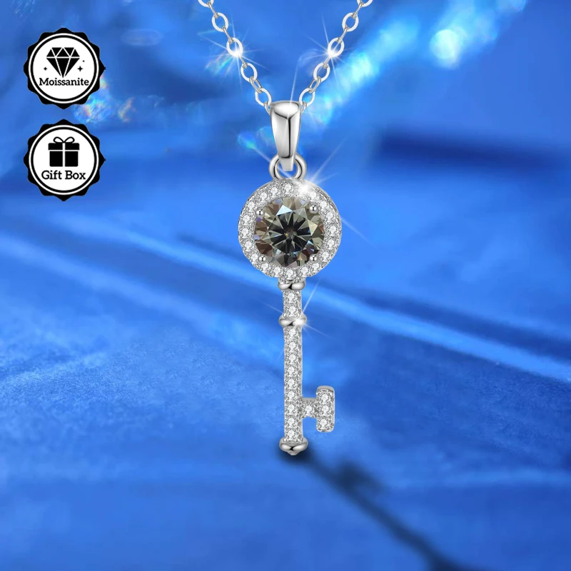 

Christmas gift for, moissanite necklace for women, Jewelry for women, hypoallergenic necklace, high quality jewelry, Bohemian,