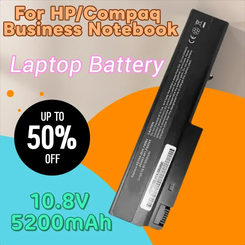 

For HP/Compaq Business Notebook 6510b 6515b 6710b 6715b 6710s 6715s NC6100 NC6105 NC6110 NC6115 Laptop Battery 10.8V 5200mAh