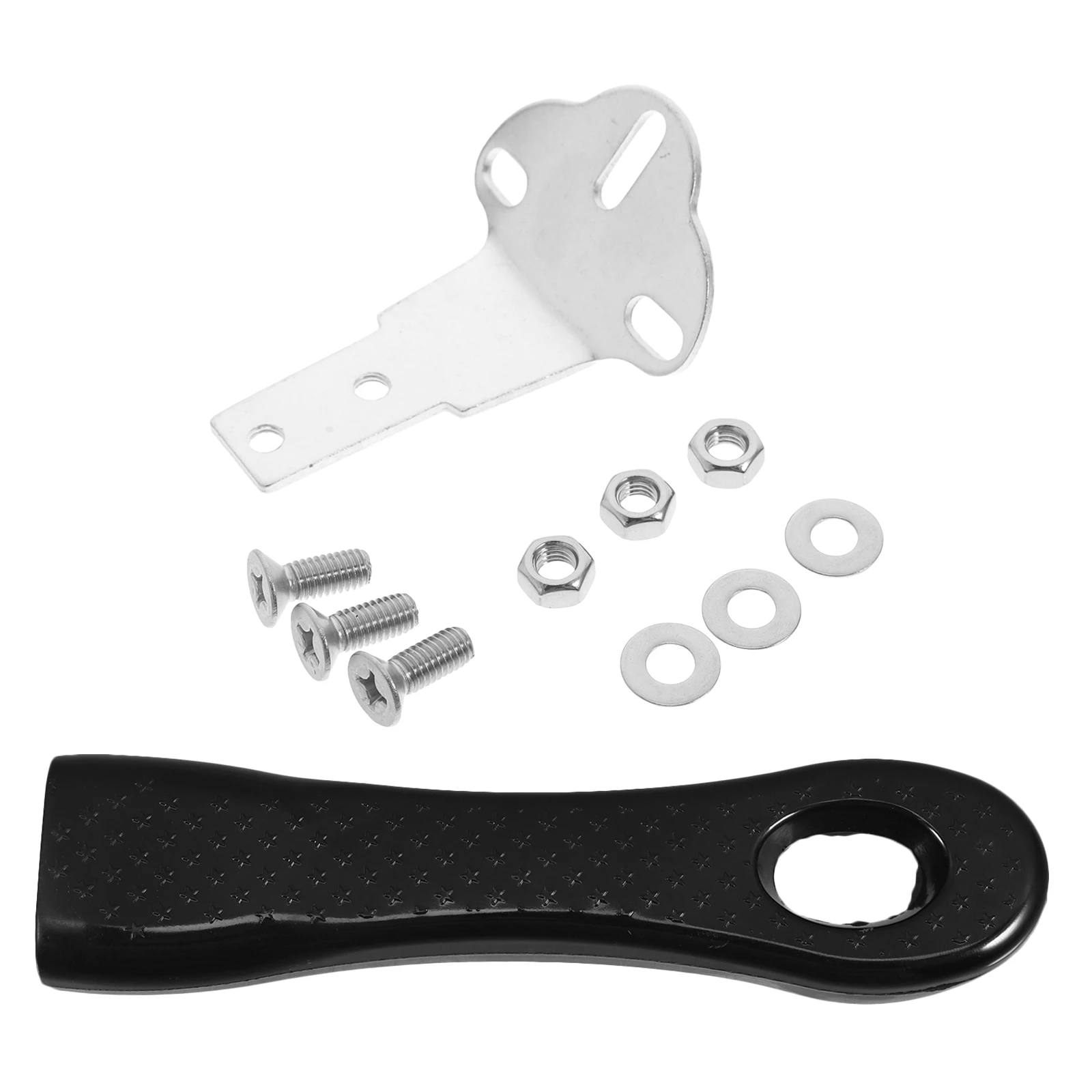 

Adjustable Wok Handle Anti Scald Flat Bottom Pans Replacement Pot Handle Easy Install Cookware Parts Plastic Frying Pan Grip