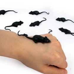 10/20pcs Halloween Lifelike Fake Mouse Mice Prank Toy Plastic mini Simulation Creepy Rat Halloween Party kids Joke Trick props