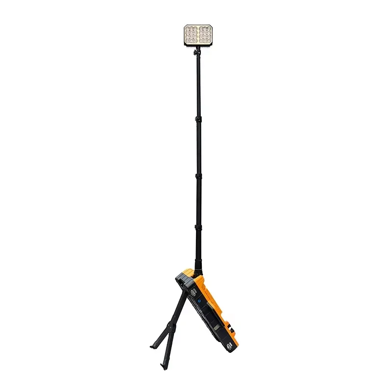 Portable LED Camping Lantern Battery Powered Work Light for Outdoor Hiking Fishing Emergency Home Backup Lighting Solution