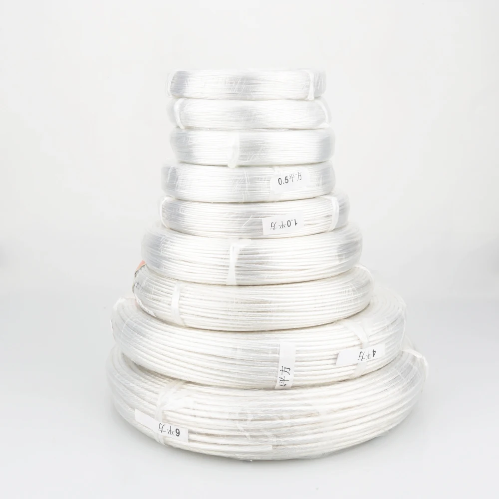 5m High Purity Silver Plated 6N OCC Copper Wire for HiFi Audio DIY Amplifier Headphone Speaker Internal Wiring Connection Cable