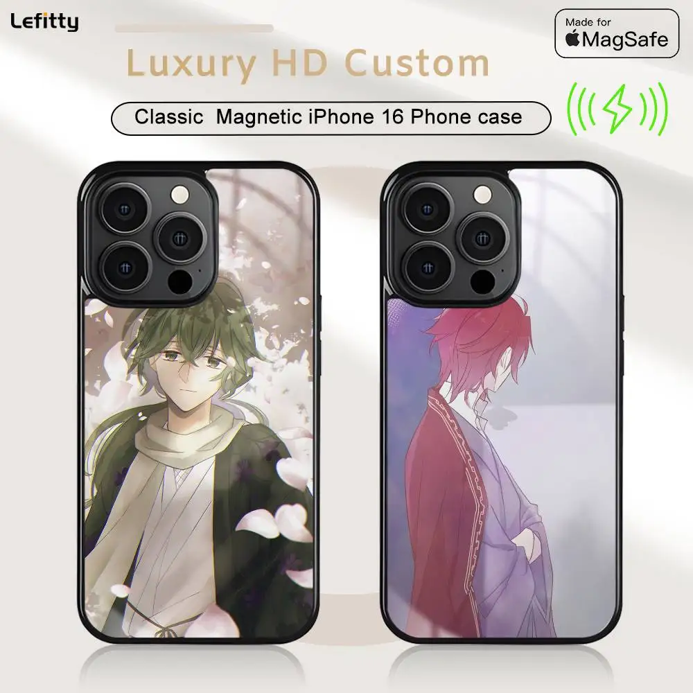 Funda de teléfono Anime m-meiji Tokyo RenkaS para IPhone 16 15 14 13 12 11 Pro Max Plus Mini funda de carga inalámbrica Magsafe magnética