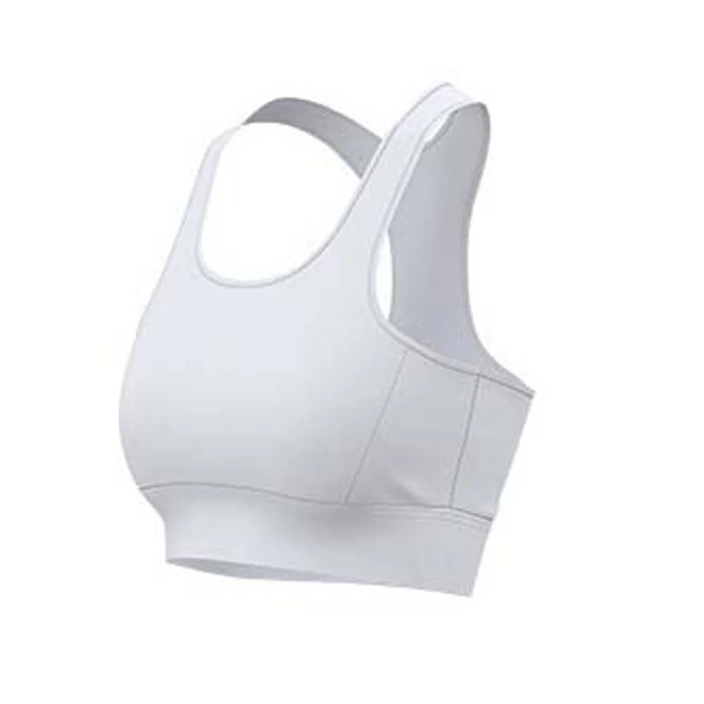 

Solid Color I-shaped Sports Bra Anti-shake Design Comfortable Fitness Back-breasted Vest Moisture-Wicking Adjustable