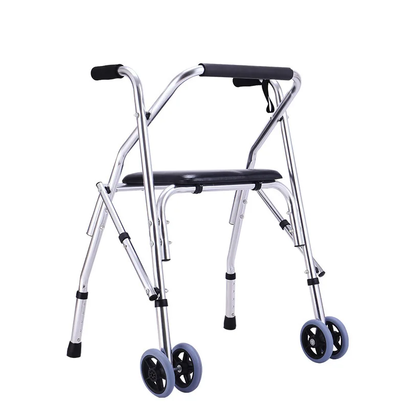 

The elderly walker travel fold