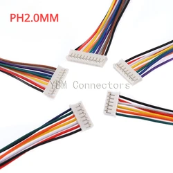 10PCS 1.0 1.25 1.5 2.0 2.54 SH1.0MM/ZH1.5MM/XH2.54MM/PH2.0MM/1.25MM Male plug Connector With Wire 2PIN /3/4/5/6/7/8/9/10Pin