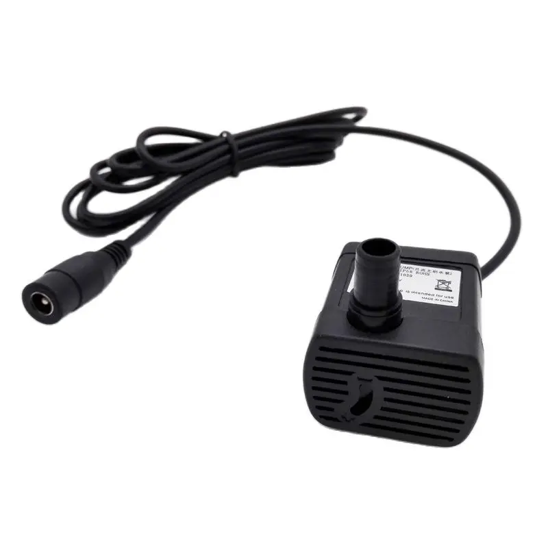 JT-1020 5.5*2.1mm or USB Connector Brushless DC 5V~12V 150L/H 12VMicro Submersible Aquarium Water Pump