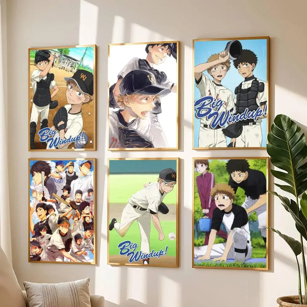 anime B-Big Windup-P Poster Modern Wall Decal for Living Room Cafe Office Bar and Bedroom