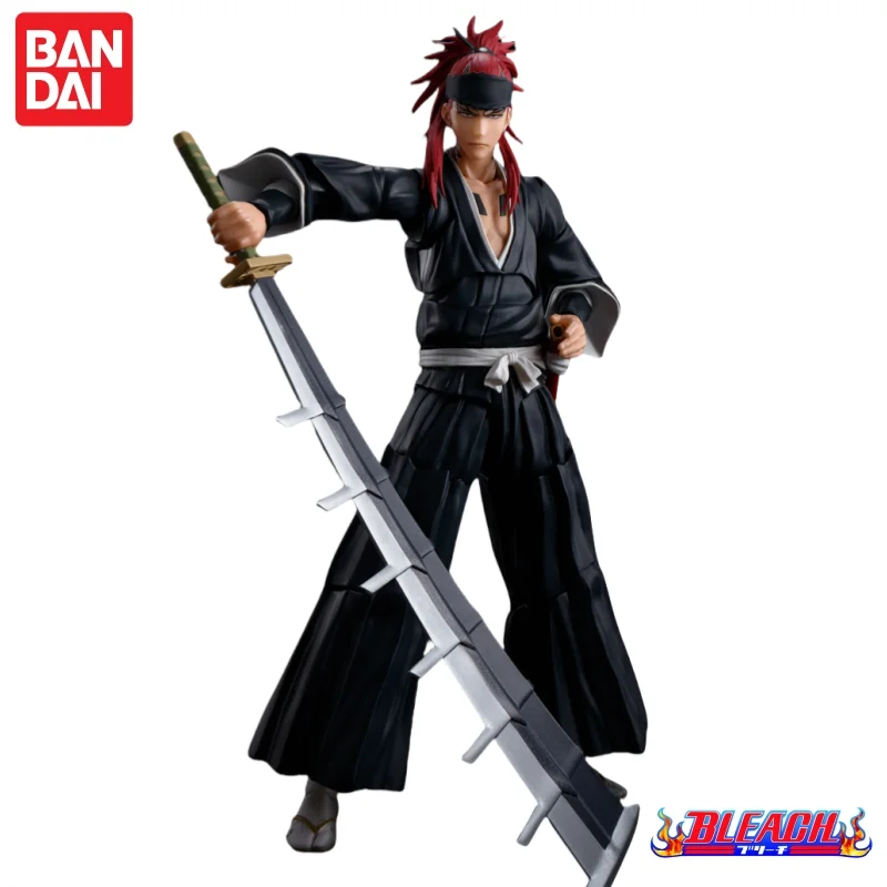 

In Stock Bandai Original Shfiguarts Action Figure Bleach Abarai Renji Model Doll Brand New Boxed Anime Action Figures Toys