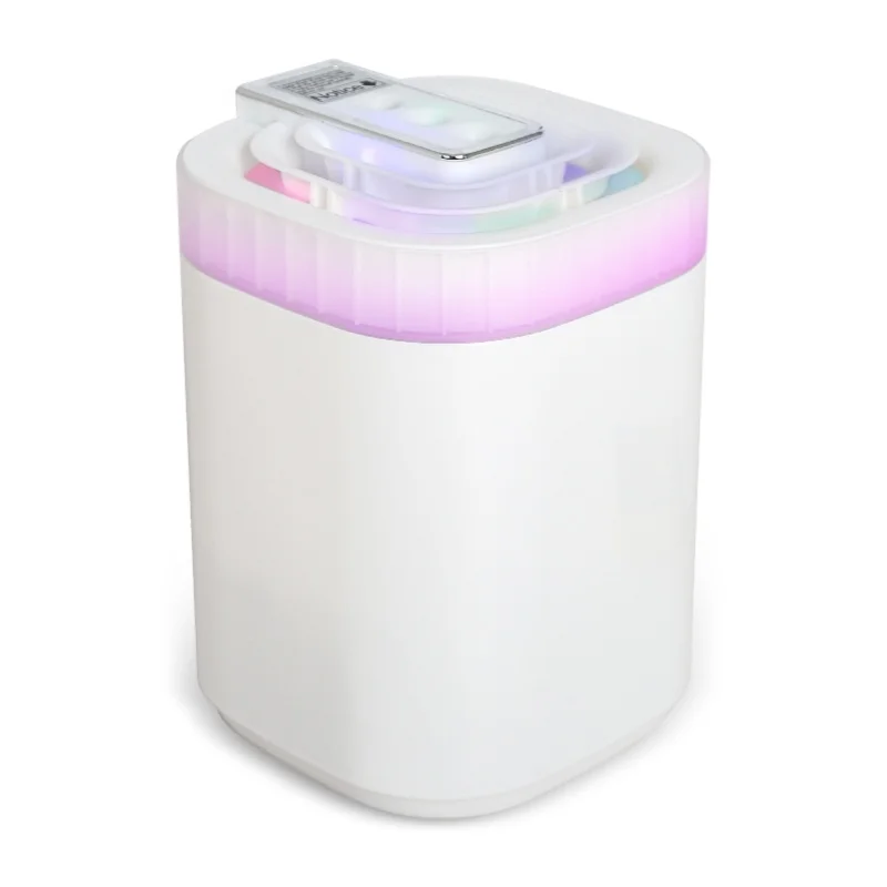 

Увлажнитель с прохладным туманом большой емкости, 3 л, три насадки, высокий выход тумана, настольное растение, 20 дБ, тихий, многоцветный светильник