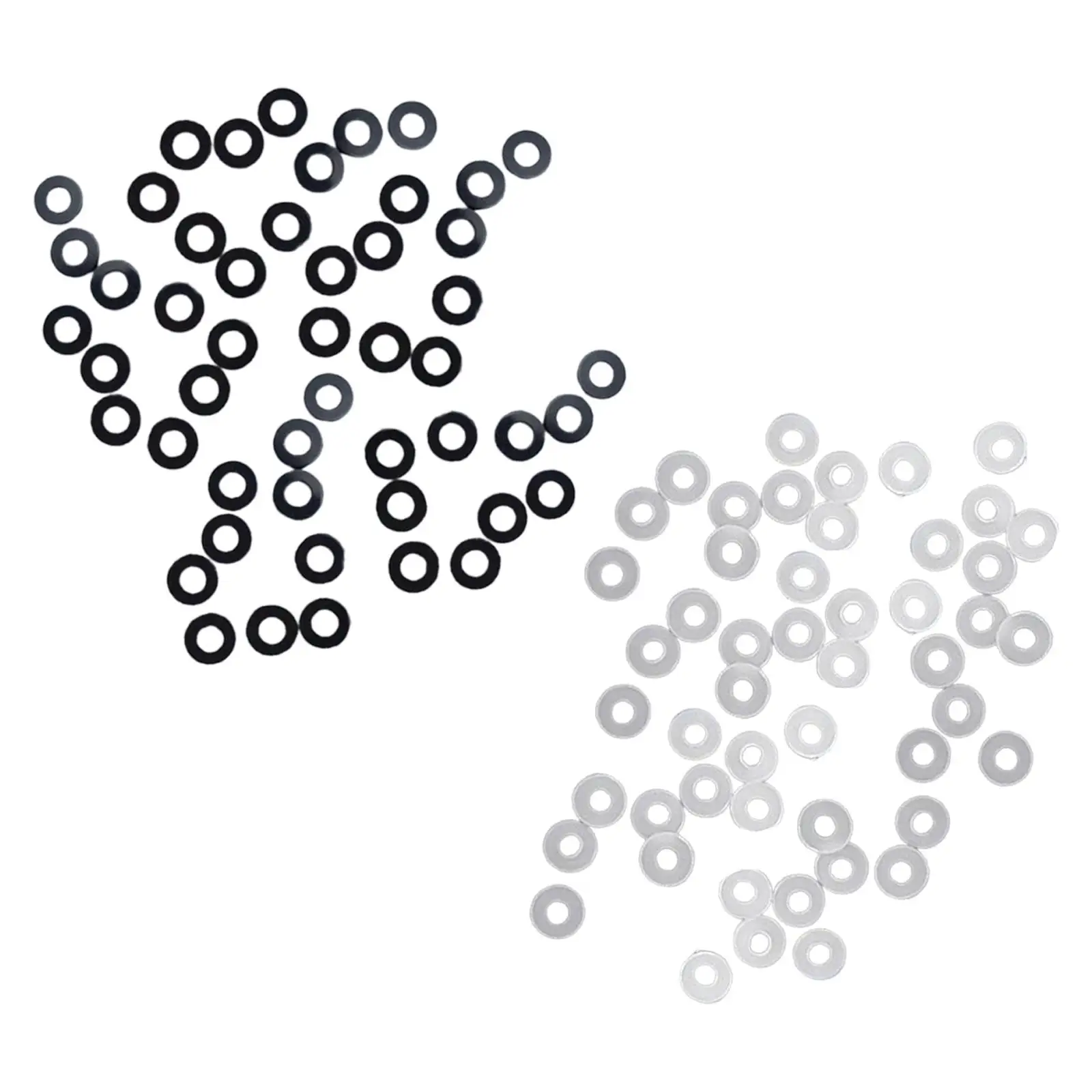 

50 шт. втулки для ракеток для бадминтона для двойных шайб с одним отверстием для струн