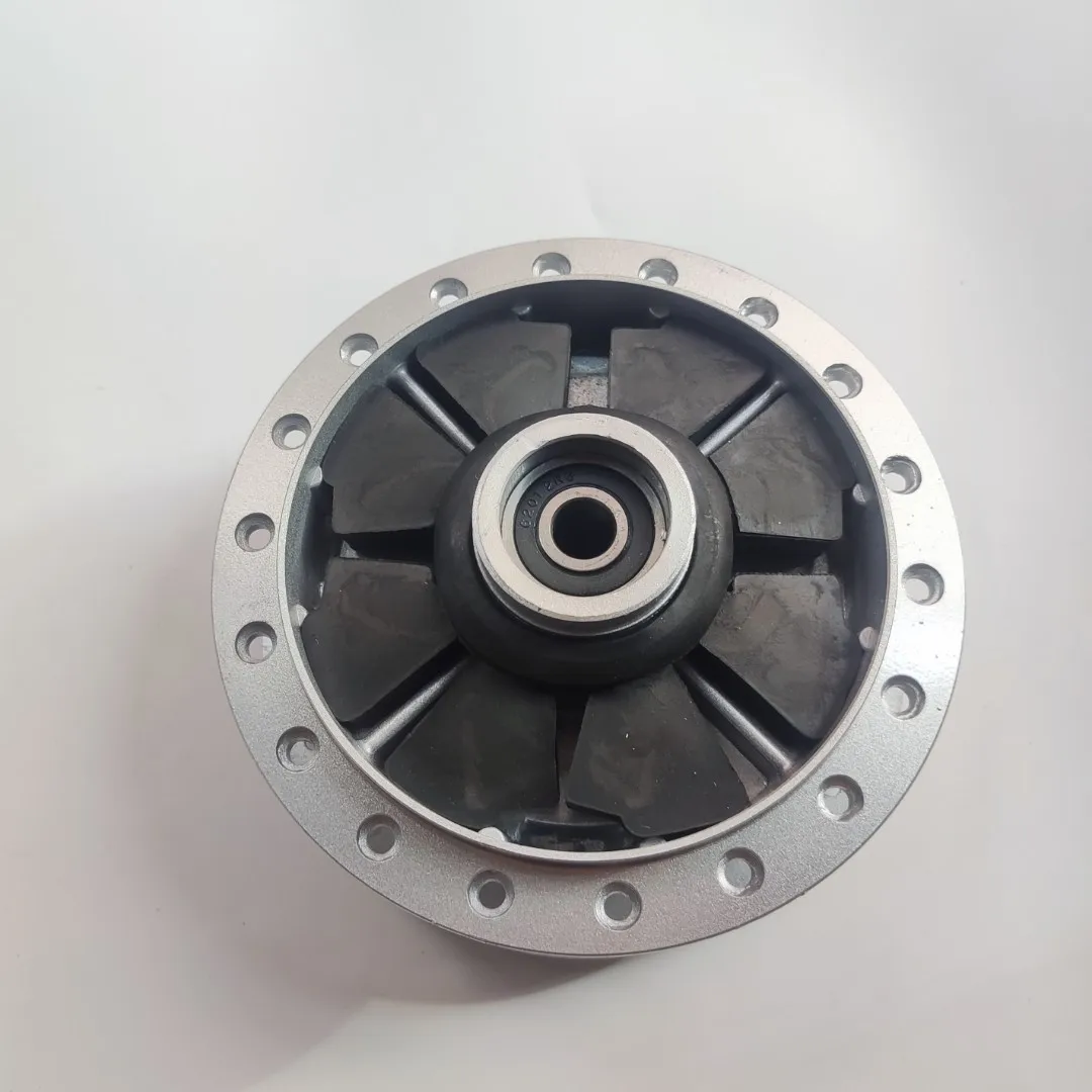 Motorcycle Wheel Hub Drum Brake Panel for Suzuki Haojue Jincheng AX100 A100 HJ100 Front/Rear Hub Cover With Brake Shoes Damper - Detail 1