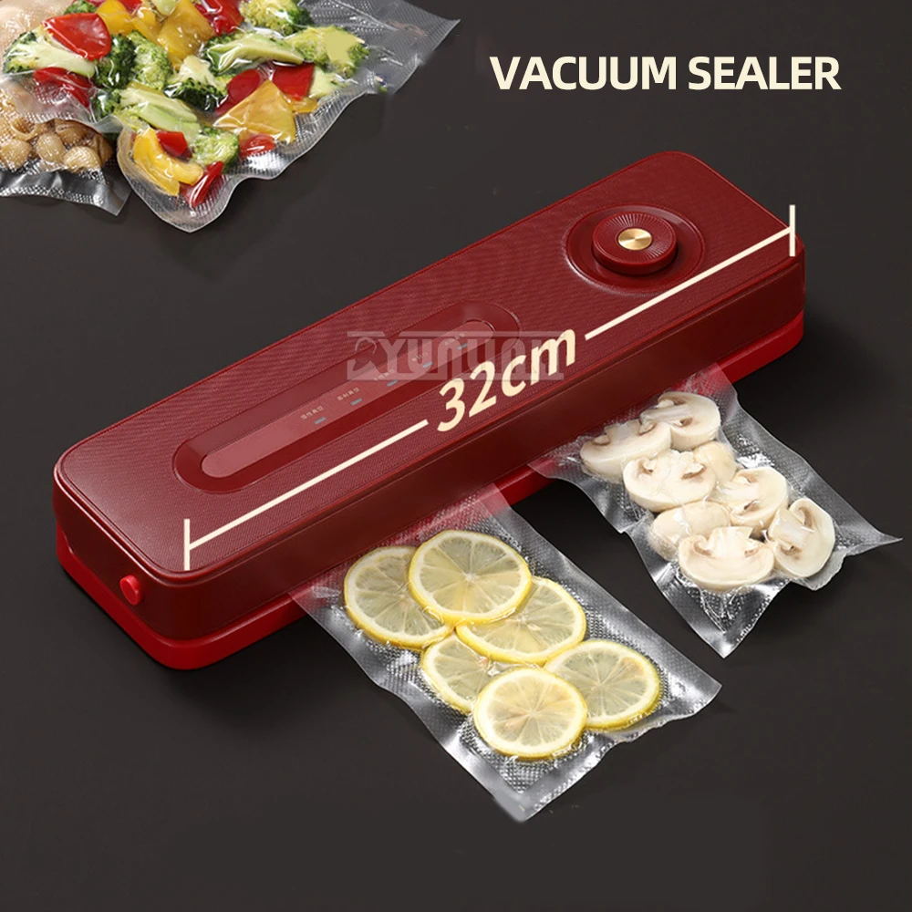 

Portable Food Vacuum Sealers Machine Electric Vacuum Sealer Packaging Machine For Home Kitchen