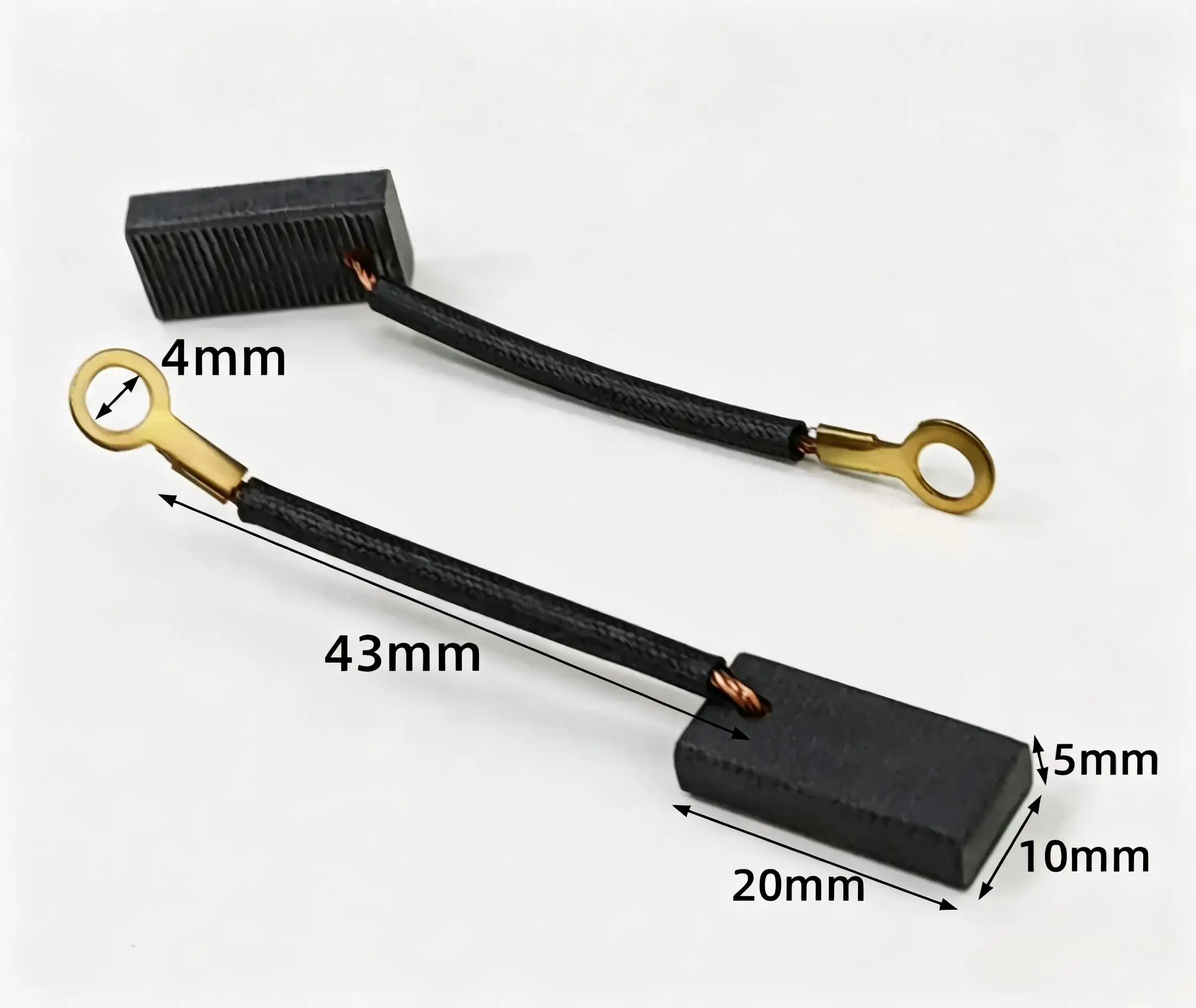 5PCS DC motor carbon brush,Wire cut EDM carbon brush,8*16*25mm,5*10*20mm,Wire drum motor carbon brush