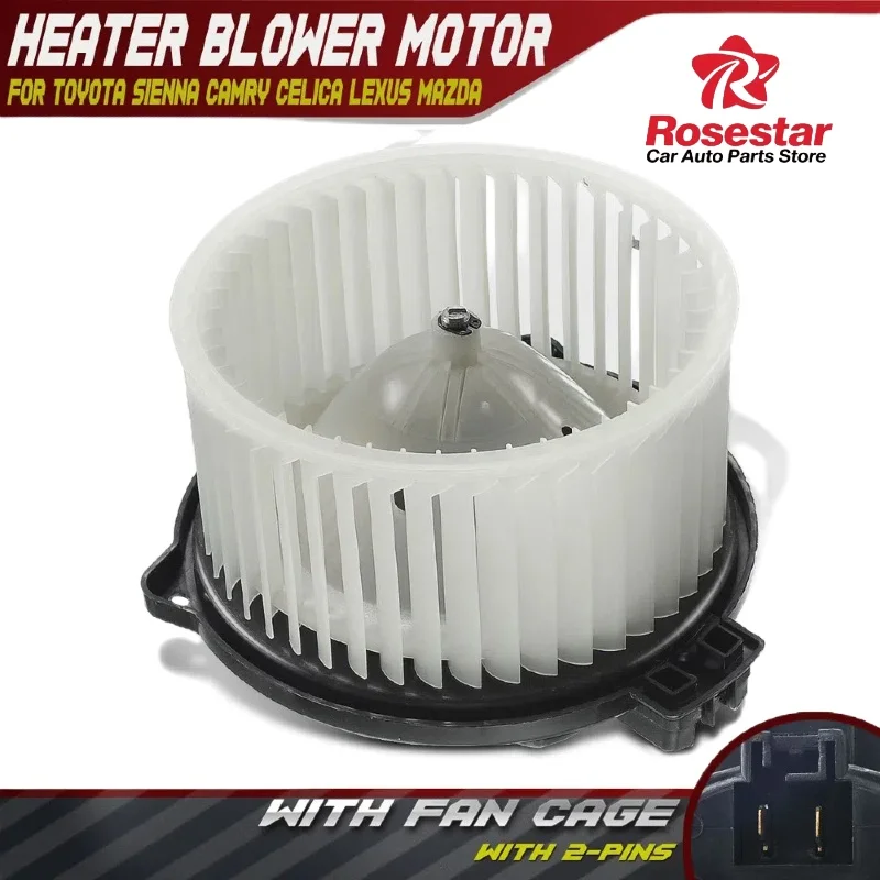 

A/C Blower Motor for Toyota Camry 1997 1998 1999 2000 2001 Solara 97-03 700053, PM3929, 87103-06021, 5229