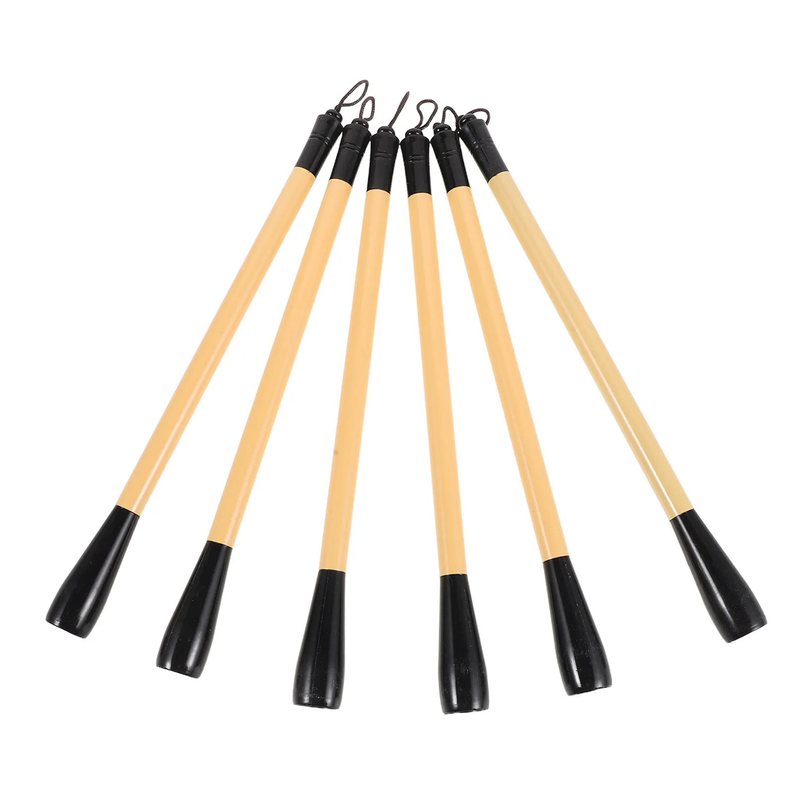 6Pcs Bamboo Calligraphy Brush Handle 15Mm Id Blank Shaft DIY Custom Calligraphy Painting Tool DIY Bamboo Pen Accessories