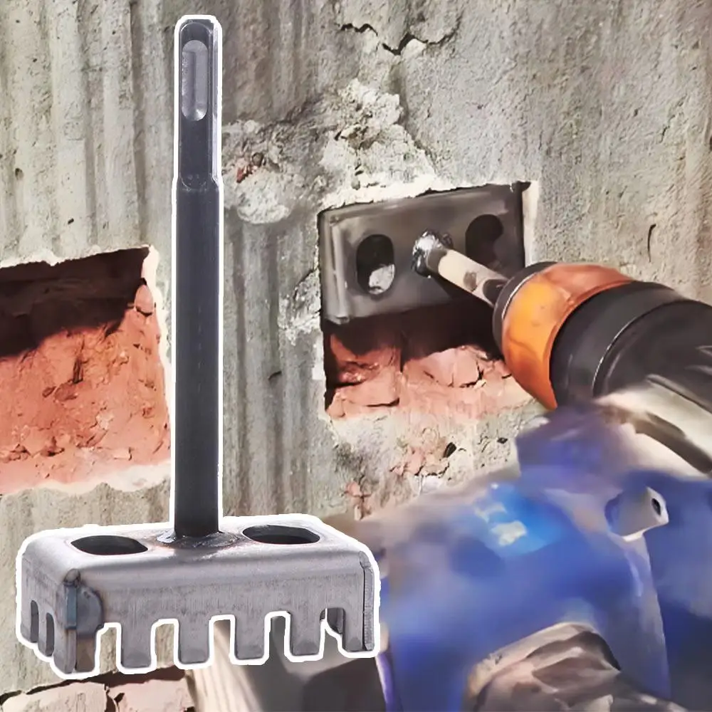 علبة الكابلات آلة التثقيب المربعة السريعة ثقب الشق 86 فتاحة ثقب صندوق السلك متينة متعددة الوظائف #2