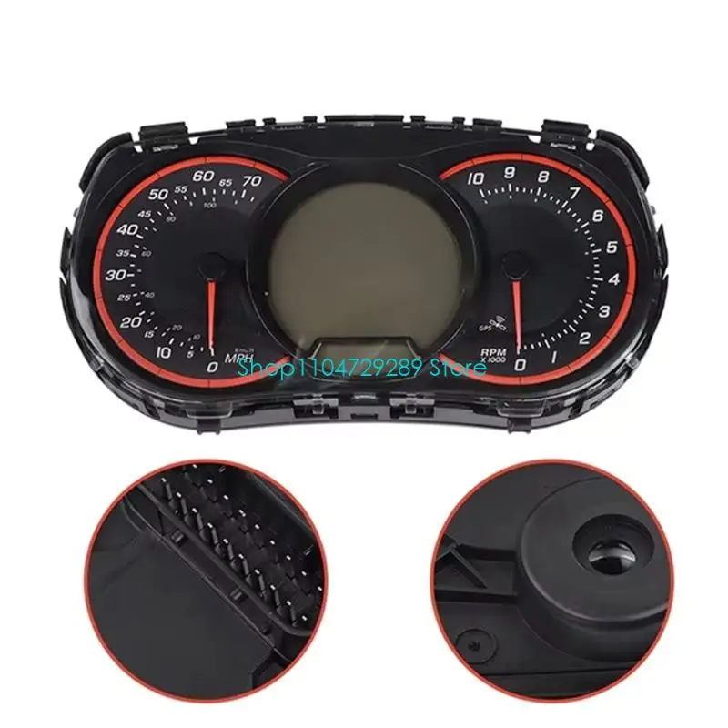 D8KE Instrument Panel Display Assembly for Select 2011-2012 155 Models, LCD Cluster Replacement with Part 278002803 278002550