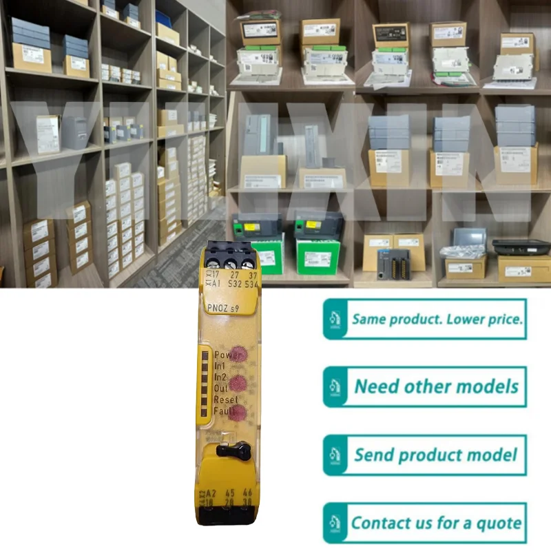 

Новое оригинальное реле безопасности PNOZ S9 750109