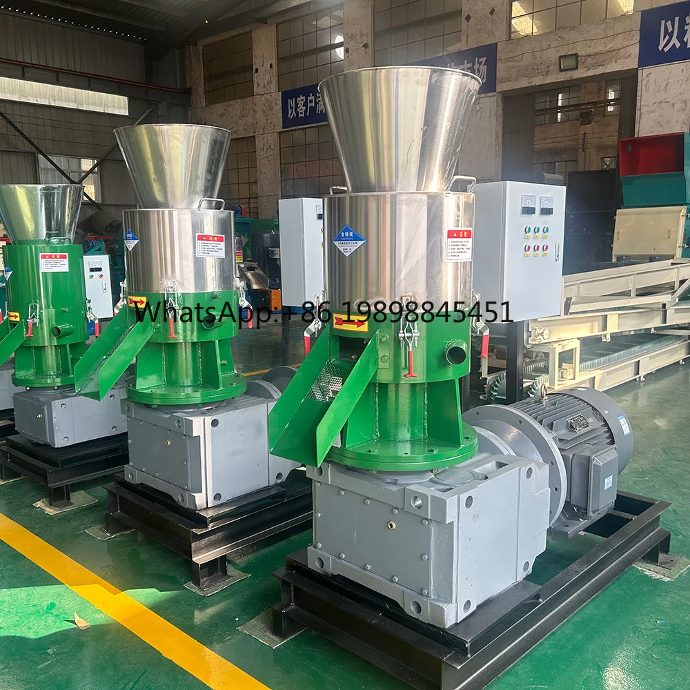 Wood Pellet Machine Biomass Fuel Wood Sawdust Straw Pellet Making Machine Pelet Machine Wood Pellet Production Line