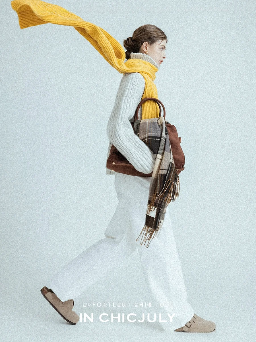 

Широкие джинсы с высокой талией, женские повседневные универсальные осенне-зимние белые джинсовые брюки, элитный бренд Chicjuly K8049