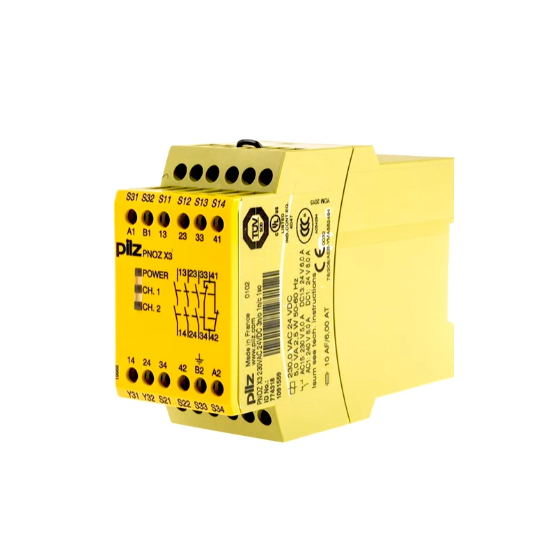 

New And Original Safety Relay For 774318 PNOZ X3 230VAC 24VDC 3n/o 1n/c 1so
